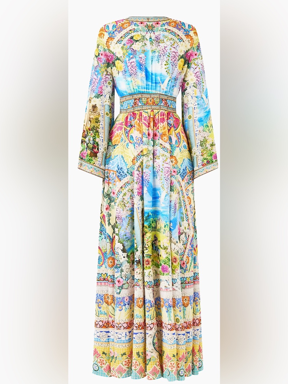 CAMILLA Navas Nouveau Silk Maxi Dress NWT | Retail $979 | Rare Luxury Designer - Picture 4 of 10